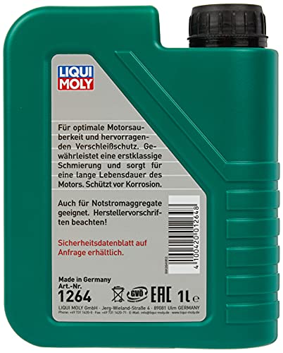 LIQUI MOLY 1264,Grasmaaierolie SAE 30,1 Liter,Goud - Afbeelding 4