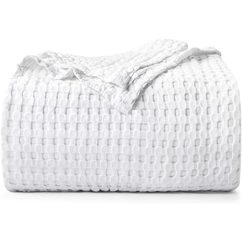 Utopia Bedding Cotton Waffle Blanket Cover