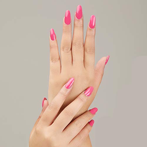 Image of Bubble Gum Pink Professional Nail Polish | Long Lasting, Quick Dry, Chip Resistant, High Shine Nail Paint | Smooth & Easy Application, Vibrant Trendy Shades for Women & Girls Party Daily Use 15ml