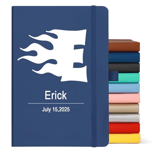 ENOMY Personalized Notebooks A5 Custom Journal Hardcover Notebook with Logo/Text/Photo Custom Daily Journal for Women Men Gift Idea