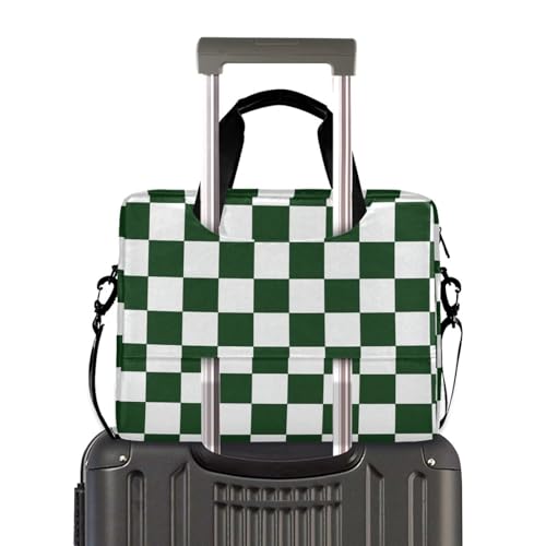 Funda para portátil 15.6 pulgadas con asa y correa verde miniatura 4