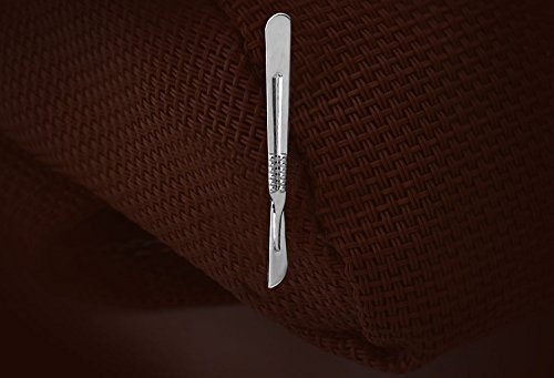 MANZHEN Medical Scalpel Brooch Lapel Pins Jewelry Gift for Surgeon Doctor Nurse (Silver-2)