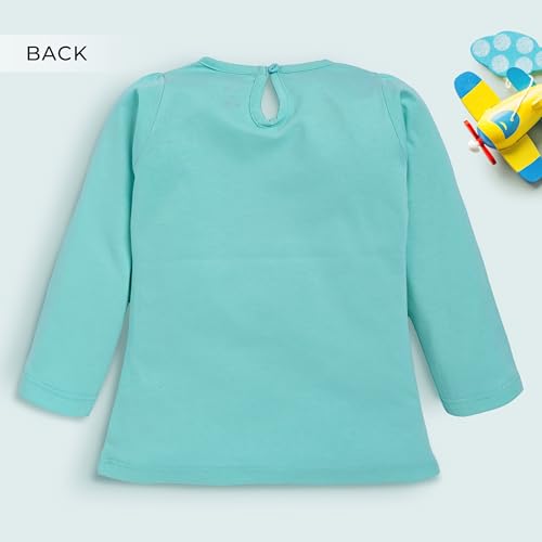 Image of LuvLap Baby Girls 100% Cotton Full Sleeve Girls Top, Pack of 02