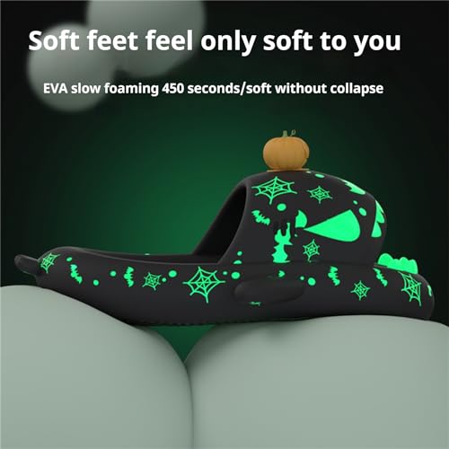 Generic Christmas Shark Slides, Halloween Shark Slides, Shark Slides Glow in the Dark, 3D Cloudy Shark Slippers3