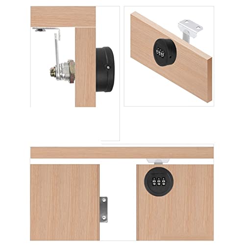 Serrure à came d'armoire à code sans clé pour sécuriser un tiroir - 8