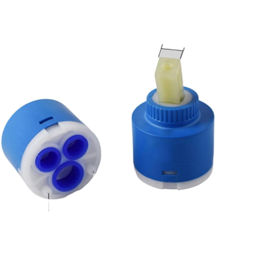 35/40mm Ceramic Disc Cartridge Mixer Faucet Thermostatic Cartridge Compatible with Mixer Faucets(35mm)