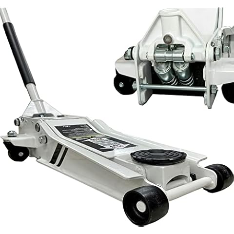 Autojack 2.5T tonne Low Entry Profile Trolley Jack with Garage Rocket Lift Cover