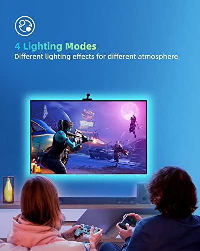 LIGHTNUM Led Strip Lights Mains Powered, 10M RGB Color-Changing Led Lights with Remote Control Cut-able Flexible Strip Light for Home Lighting, Bedroom Home Decoration, BH1001