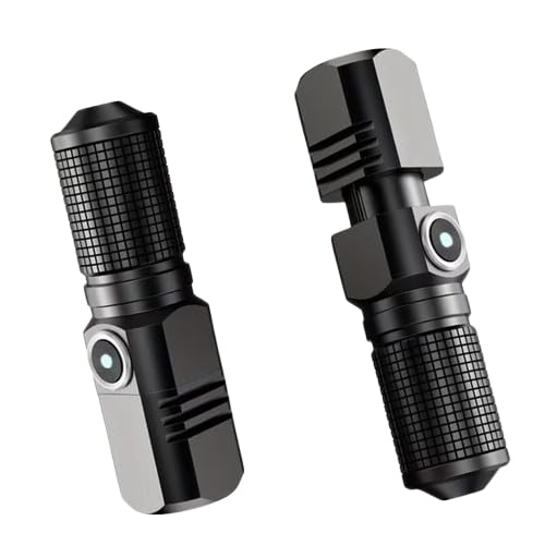 Prakal Small Flashlight USB C Rechargeable, Bright 1000 Lumens EDC Keychain Flashlights with Waterproof, Portable Key Ring Mini Flash Light for Everyday Carry Camping Hiking-image-36
