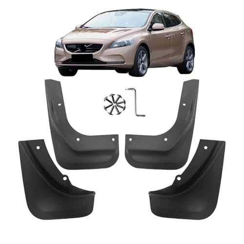 Garde-boue Volvo V40 anti-éclaboussures : Pare-boue haute résistance extérieure