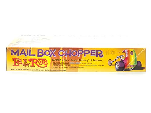 Kit motocicleta custom trike 1:25 MPC Ed Roth's Mail Box Chopper miniatura 3