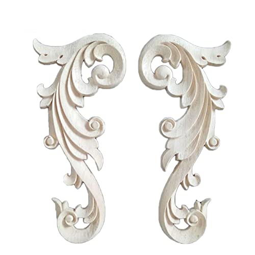Corona grande hojas oval flor muebles para customización de cabeceros 2