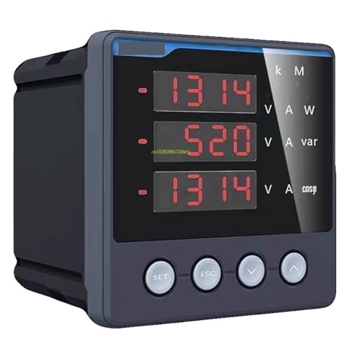 Compteur de courant et tension LCD pour le contrôle des armoires électriques 380V