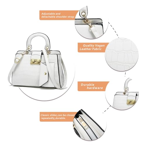 Image of JHVYF Women classics Top Handle Handbag Crossbody for Women Casual Purse Satchel Tote shoulder bags