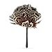 Odoria 1/12 Miniature Feather Fan Dollhouse Decoration Accessories