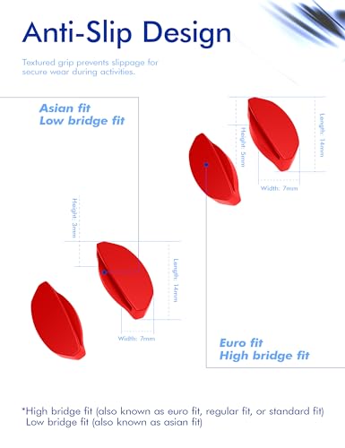 Image of SAUCER Replacement Nose Pieces Pads for Oakley Frogskins Range | Frogskins Range XL | OO9288 | OO9480 | OO9242 | Sunglasses