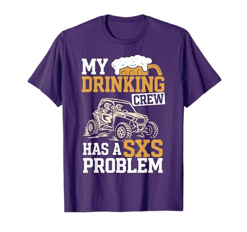 SXS UTV Drinking Crew Adventure T-Shirt