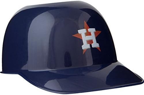 MLB Houston Astros Ice Cream Size Six Pack Helmet Snack Bowl, Mini, Navy