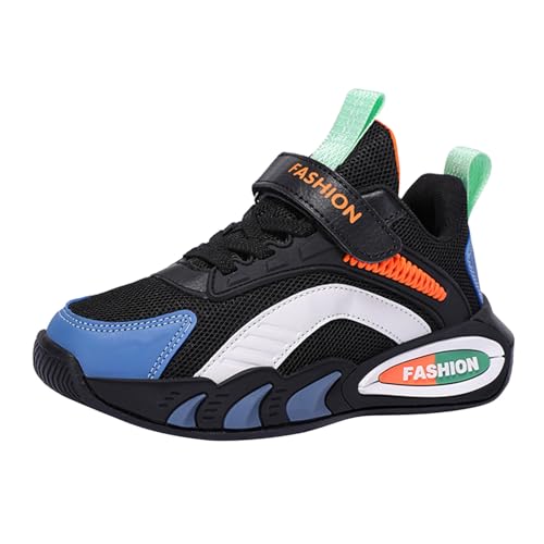 Boys Basketball Sneakers Kids Hiking Travelling Running Walking Shoes Breathable Lightweight Anti-Slip Trainers