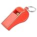 Water Gear Plastic Emergency Safety Whistle - Great for Water Lifeguards and Swimming - Ideal for Coaches and Sports - Can be Used for Training Dogs - Loud for Survival - Red