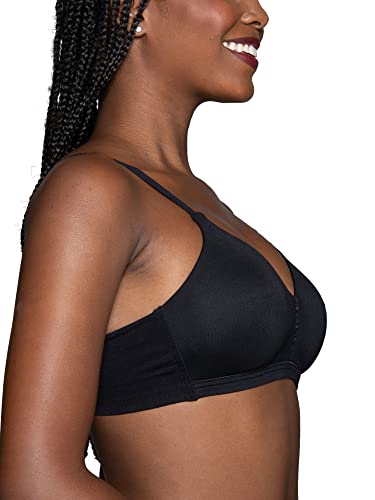 Image of Vanity Fair Women's Beyond Comfort Simple Sizing Wireless Bra, Flexes to Fit Your Individual Shape, Sizes S-3XL