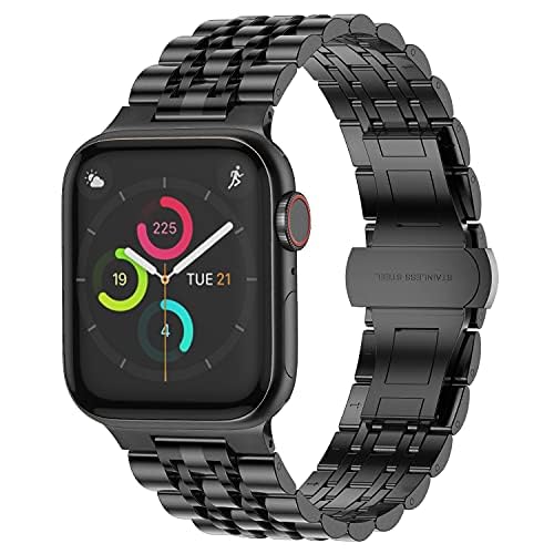 Tasikar Compatible with Apple Watch Strap 49mm 45mm 44mm 42mm 41mm 40mm 38mm, Stainless Steel Metal Strap Compatible for Apple Watch Ultra 2 Ultra SE Series 9 8 7 6 5 4 3 2 1