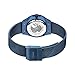 Imagen de BERING 14427-393 Reloj solar para mujer con caja de acero inoxidable de 27 mm con acabado azul y esfera azul