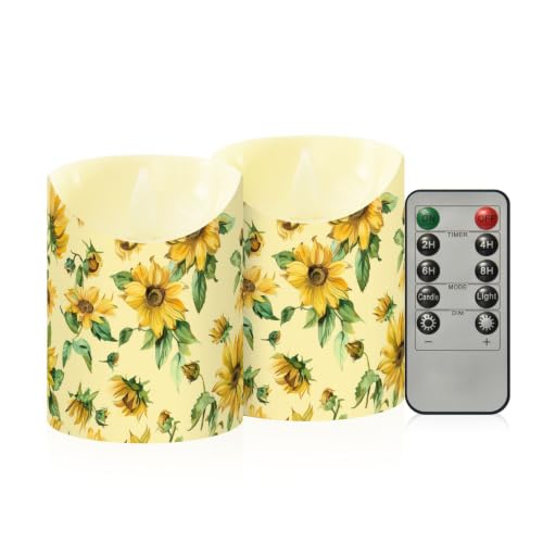 Velas con temporizador 2/4/6/8H sin fuego decoradas en dorado y verde salvia