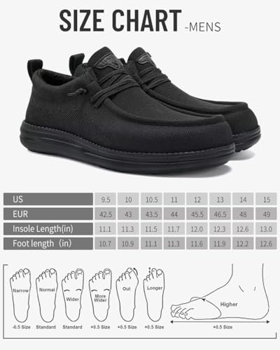 Image of 1TAZERO Wide-Shoes for Men Toe-Box Walking - Extra Wide Width Barefoot Orthopedic Shoes for Men Casual Shoes with Arch Supprot