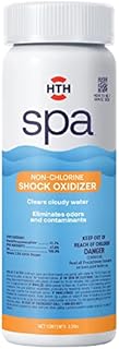HTH Spa Care Non-Chlorine Shock Oxidizer, Spa & Hot Tub Chemical Clears Cloudy Water, 2.25 lbs