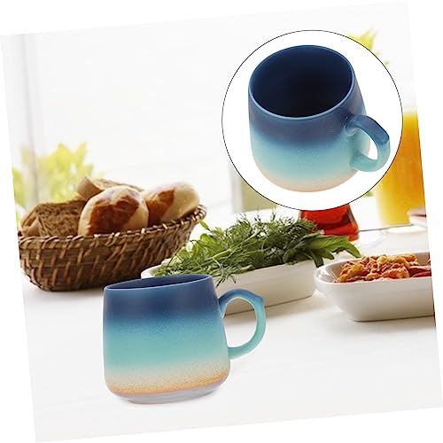 KANBUN Tazas de té, 3 unidades, taza de café, tazas de café de viaje, tazas de té de vidrio, tazas de capuchino, taza de café para el hogar, taza de agua, taza de cerámica, taza de té, taza de