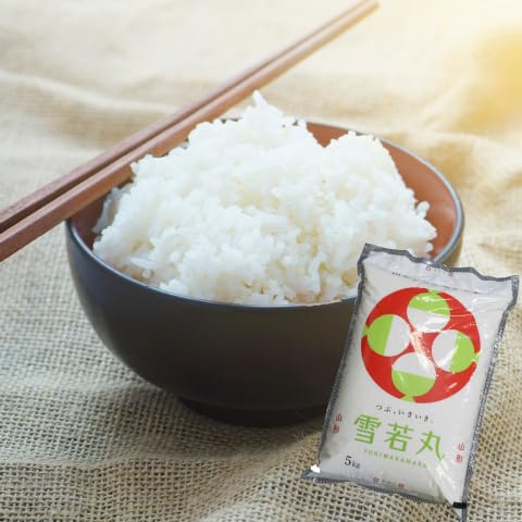 Amazon.co.jp: 令和7年産 新米 山形県産 雪若丸 白米 5kg : 食品・飲料