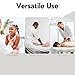Exam Table Paper - 18''x125’ Disposable Standard White Textured Crepe Medical Barrier Cover Roll - Wide Paper Rolls for Spas, Daycares, Doctors, Chiropractors, Examination and Massage Tables (2)