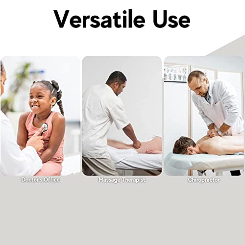 Image of Exam Table Paper - 18''x125' Disposable Standard White Crepe - Paper Rolls for Spas, Doctors, Chiropractors and Massage Tables