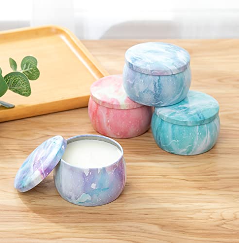 Scented Candles Gifts For Women,4 Pack Scented Candles Set,Portable Jar Naturally Candle,Soy Candles Stress Relief Candles For Home Scented, Valentine's Day Decor Aromatherapy Candles Gifts #TOP2
