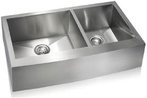 Lenova SS-AP-D36 - Lenova Steel Apron Collection Double Bowl Kitchen Sink