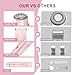 CheckSimple 2025 New Bikini Trimmer for Women,Dermave Bikini Shaver,2-in-1 Electric Razors for Women(Pink)