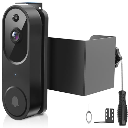 Anti-Theft Adjustable Doorbell Mount Bracket for Rentals