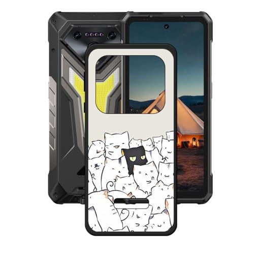 CongJiaLingXi �K�p���� Ulefone Armor 34 Pro+ �p�̃J�o�[ �A�\�t�g�V���R�[��TPU�\�t�g�P�[�X�o���p�[�V�F���v���~�A���ی�P�[�X���J�o�[ �p�� �K�p���� Ulefone Armor 34 Pro+ (6.95") - W