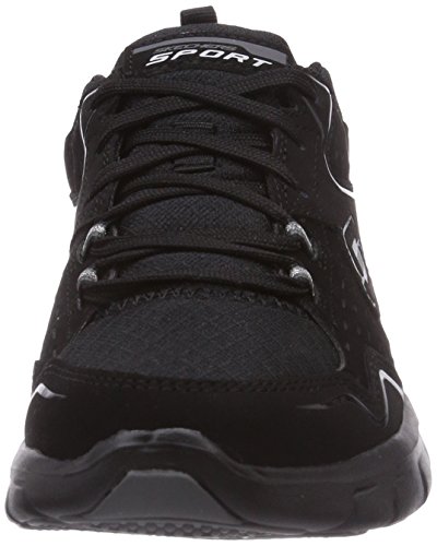 Skechers Skechers Damen Synergy Front Row Sneaker, Schwarz (BBK)