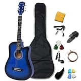 Rosefinch 38 inch Acoustic Beginner Guitar 3/4...