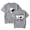 GEPLUM Malcolm Todd Tour Print Tshirt Casual Hip Hop Short Sleeve Summer Top Oversized Clothing for Women Men XXS-4XL-White||xx_l #4