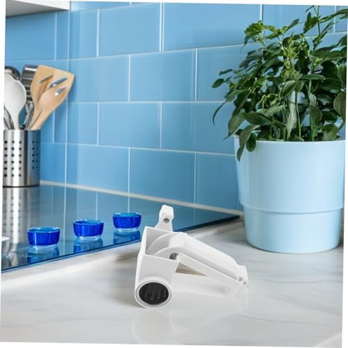 Garneck 2pcs Ralladores Giratorios de Acero Inoxidable con Mango miniatura 6