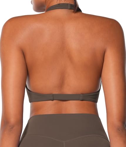 Top de yoga halter Sunzel para tus sesiones de fitness en el gimnasio