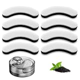 Compatible with DF10 & DF30 Automatic Pet Water Dispenser, Water Filter Replacement, Carbon Cat Water Fountain Filters, Triple Filtration Pet Fountain Filters (8 Filters)