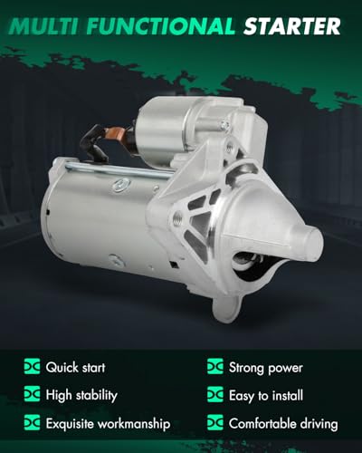 Image of SCITOO Starter Motor fit for European Nissan Primastar Qashqai X-Trail NV400 Replacement Starter 33308
