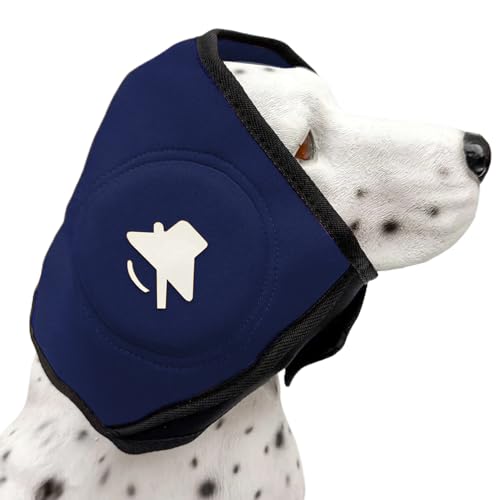 Protección para las orejas de los perros | Protección para las orejas de los perros, cubierta ligera para los oídos para mascotas | Para aliviar el estrés, conciertos, bañarse, dormir, cuidar