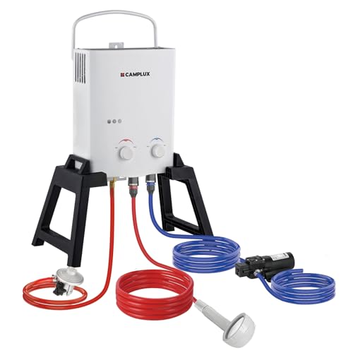 Camplux 5L Gas Water Heater with 4.3L Pump - AY132Max