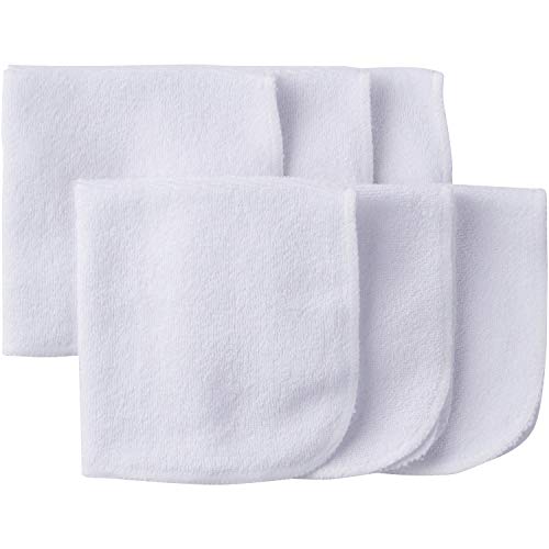 Gerber 58093616A101STD Washcloth, White, 6-Count thumb #4