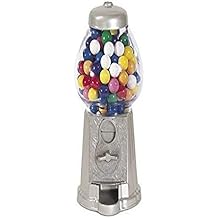9" Silver Color Decorative Display Gumball Snack Vending Machine